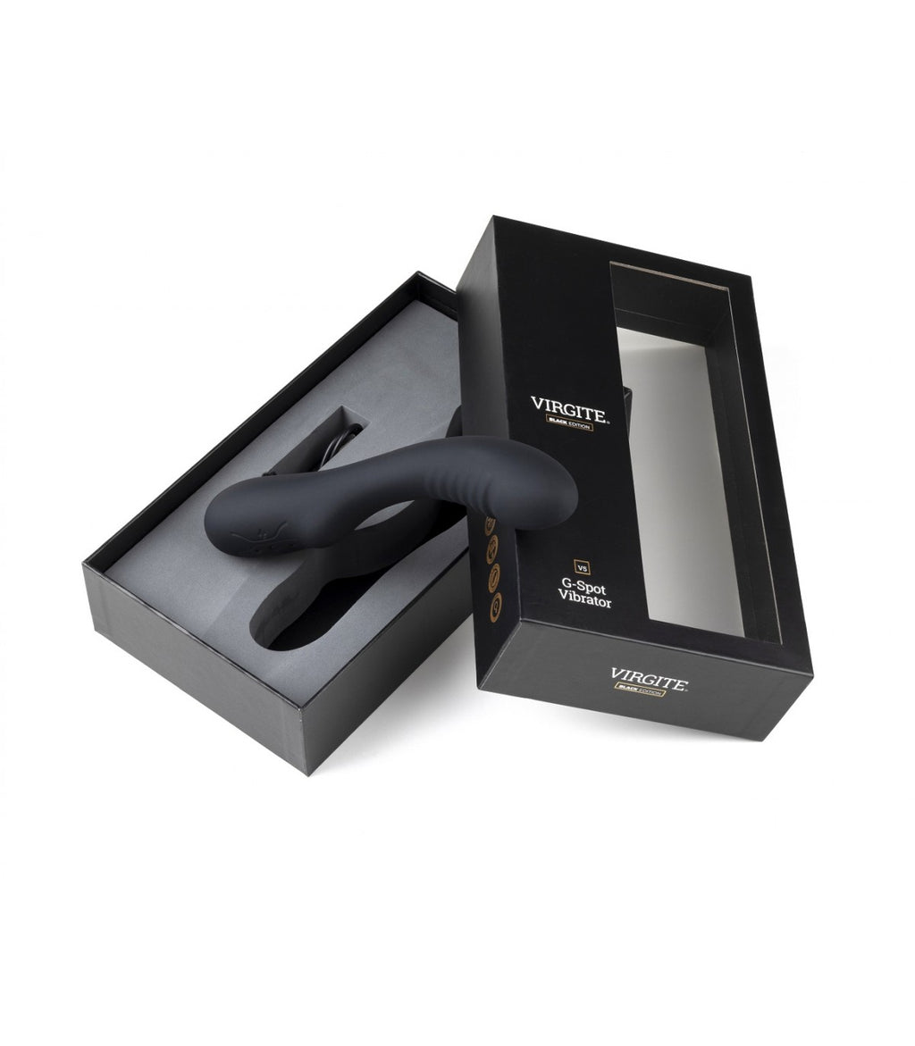 VIBRATORE RICARICABILE V5 BLACK EDITION