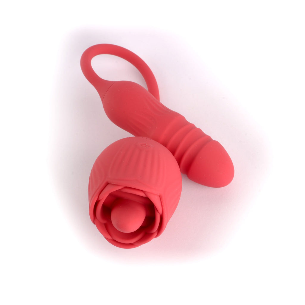 VSC Novelty - Vibratore Thruster / Licking - Desire Luxury Rose