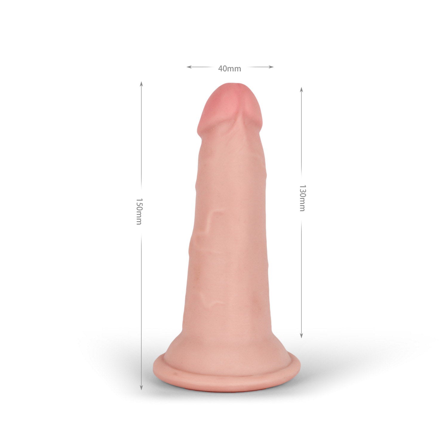 VSC Novelty - Knight Cock 3D Triple Density Dildo - 6"