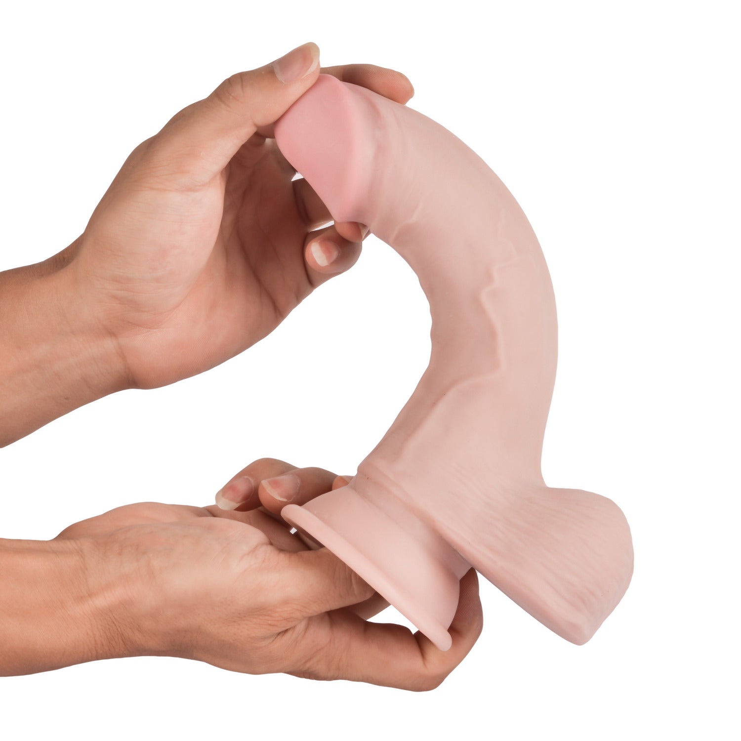 VSC Novelty - Knight Cock 3D Triple Density Dildo - 8.5"