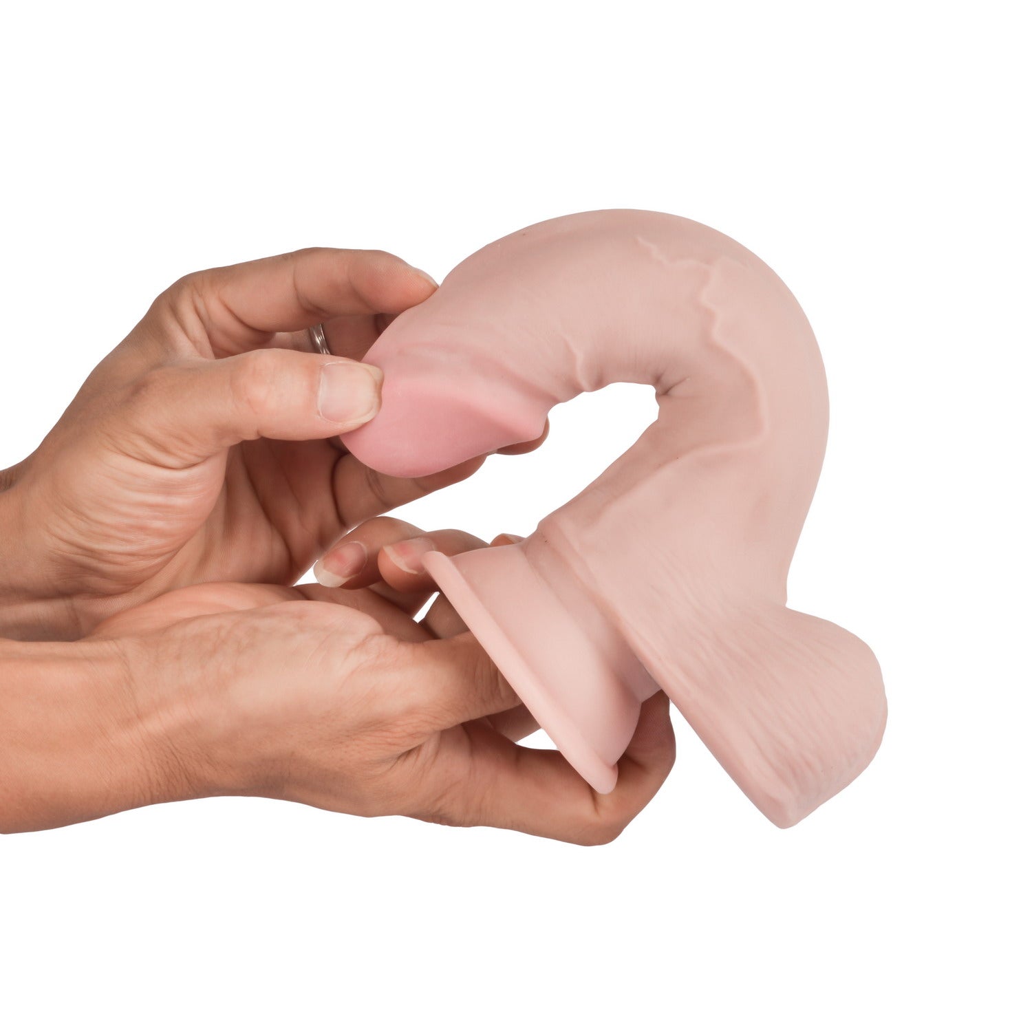 VSC Novelty - Knight Cock 3D Triple Density Dildo - 8.5"