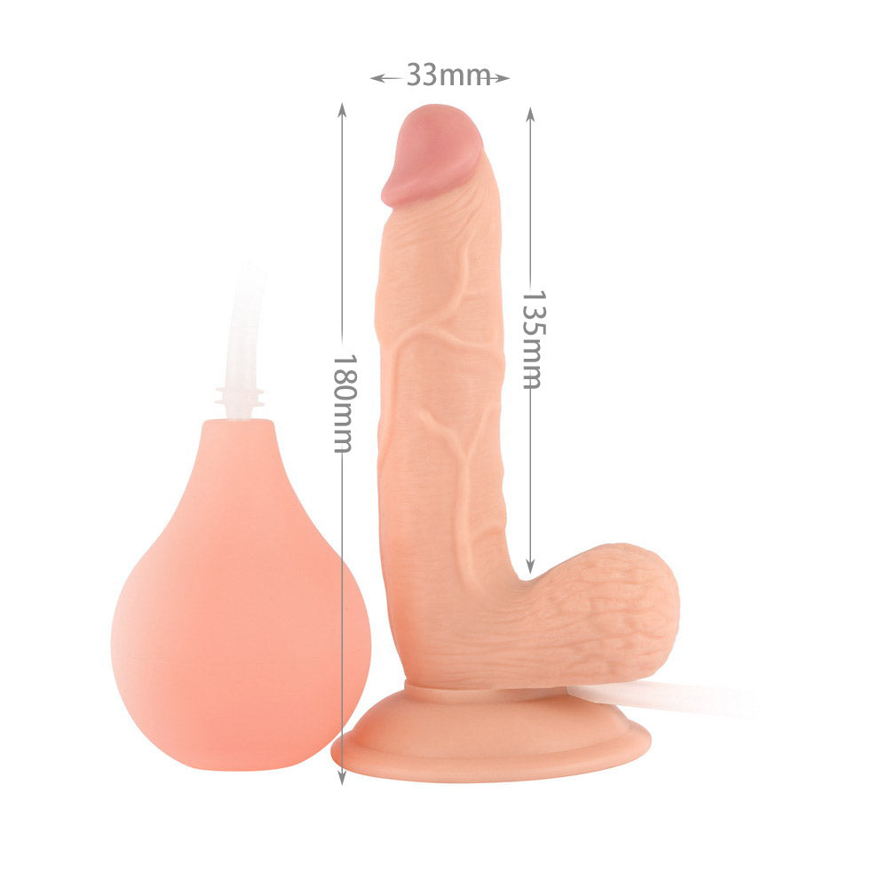 VSC Novelty - Dildo Realistico Easy-Squirter Ejaculating - 7"