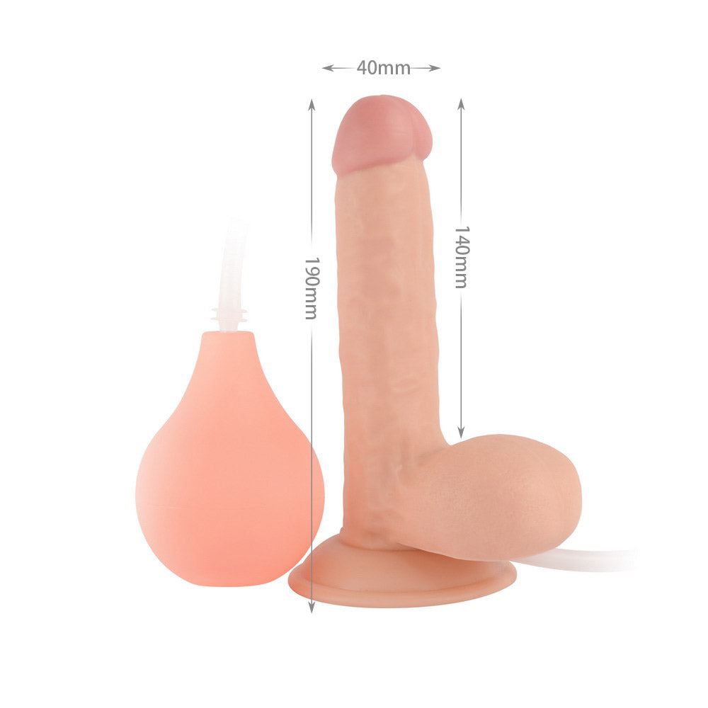 VSC Novelty - Dildo Realistico Easy-Squirter Ejaculating - 7.5"