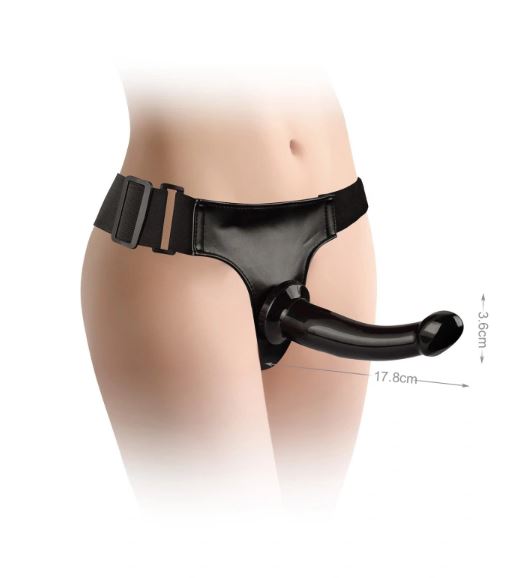 VSC Novelty - Strap-on Regolabile - Nero - 7"