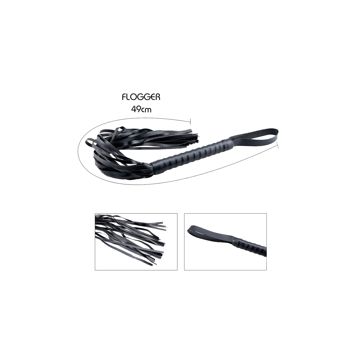Alive - Secret Desires BDSM Kit - 8 Pezzi - Nero