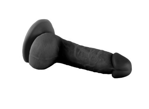 VSC Novelty - Dildo Realistico Mr. Rude - Nero - 7.3"