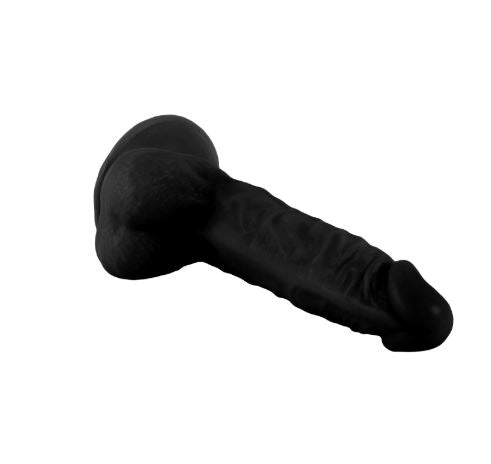 VSC Novelty - Dildo Realistico Mr. Rude - Nero - 7.5"