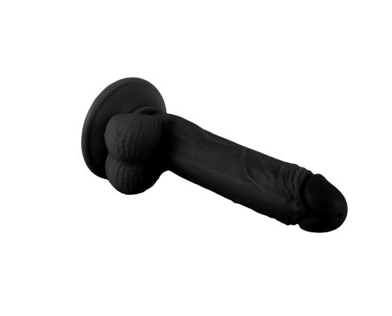 VSC Novelty - Dildo Realistico Mr. Rude - Nero - 7.9"