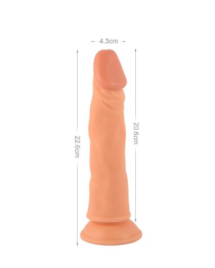 VSC Novelty - Dildo Realistico Mr. Rude - Color Carne - 8,9"