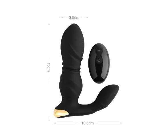 VSC Novelty - Stimolatore Prostatico Vibrante Thruster - Nero