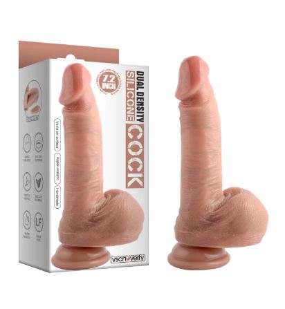 VSC Novelty -Dildo Realistico Doppio Strato Nature Feel -  7.2”