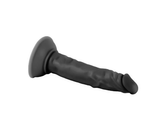 VSC Novelty - Dildo Realistico Mr. Rude - Nero - 7.9"
