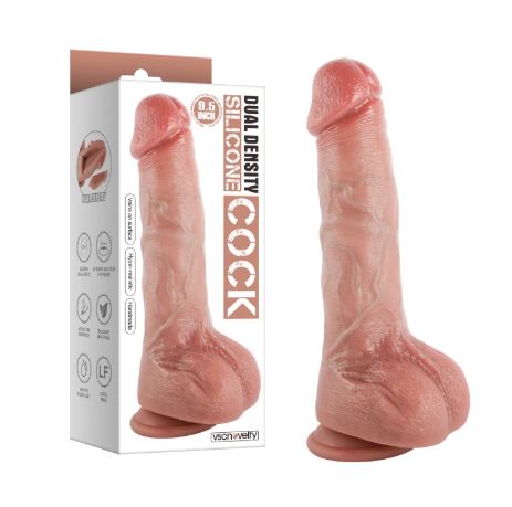 VSC Novelty - Dildo Realistico Doppio Strato Nature Feel - 9,5"