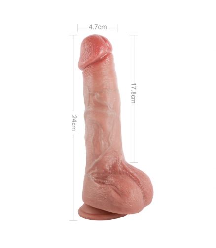 VSC Novelty - Dildo Realistico Doppio Strato Nature Feel - 9,5"