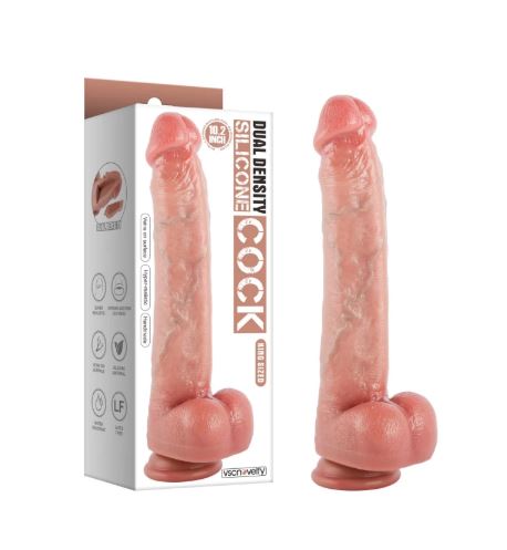 VSC Novelty - Dildo Realistico Doppio Strato Nature Feel - 10,2"