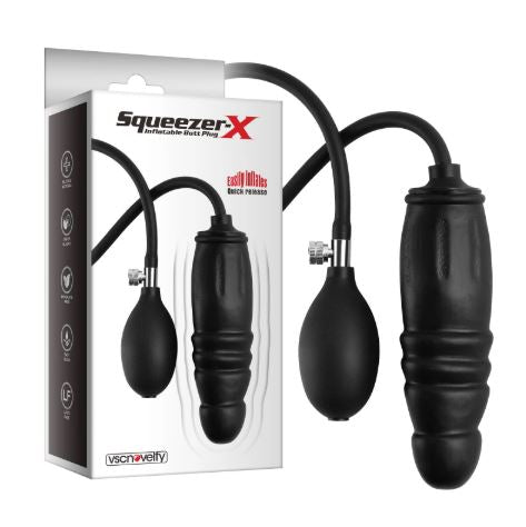 VSC Novelty - Plug Anale Gonfiabile Squeezer X