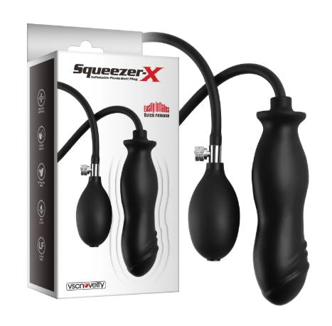 VSC Novelty - Plug Anale Gonfiabile Squeezer X