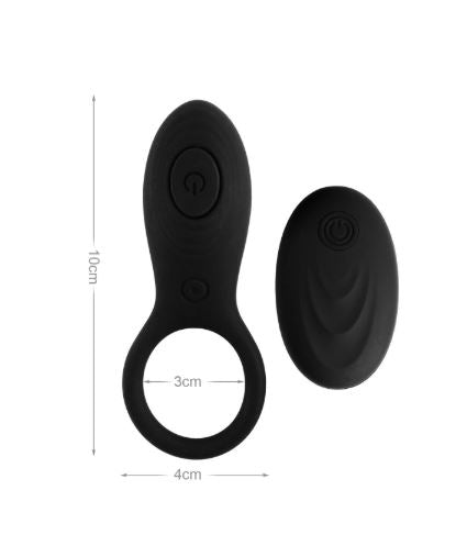 VSC Novelty - Anello Fallico Vibrante - Nero