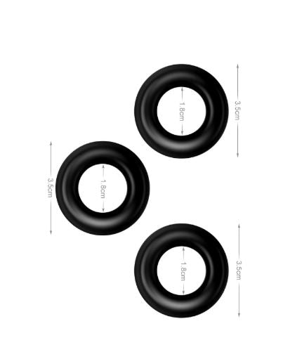 VSC Novelty - Set Anelli Fellici - Nero