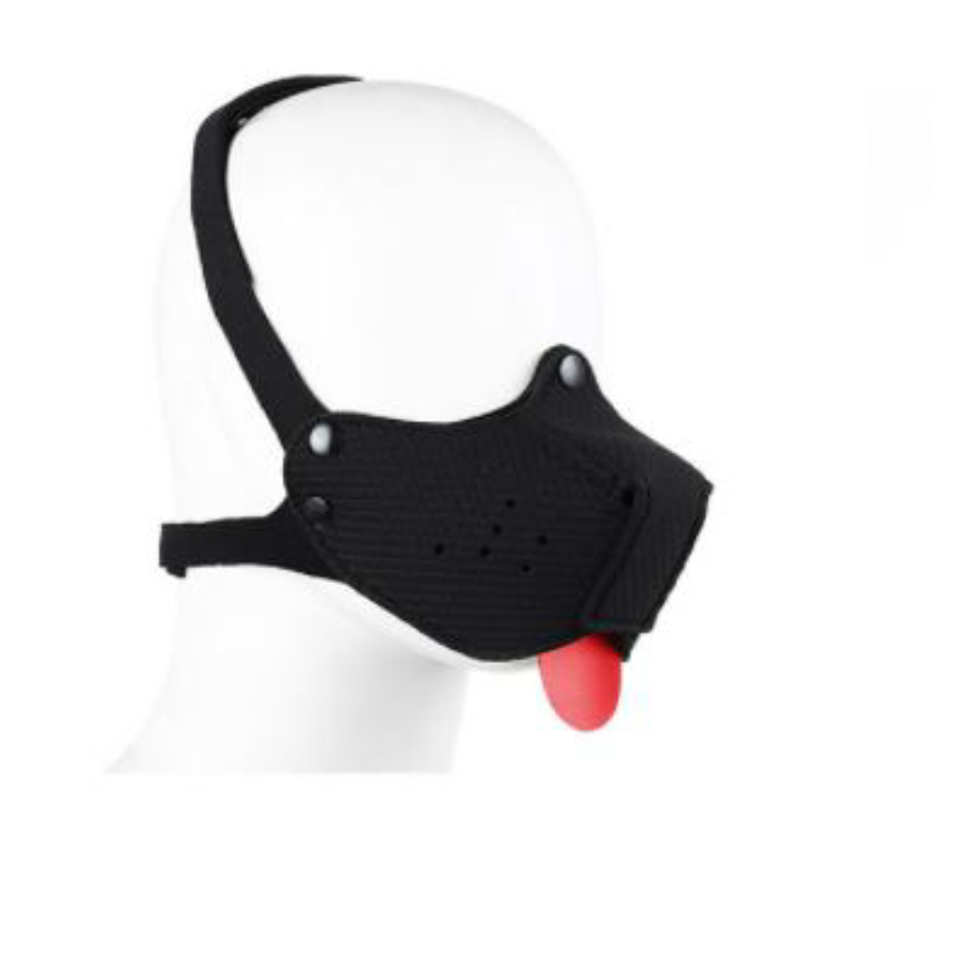 VSC Novelty - Maschera da Cane - Nera
