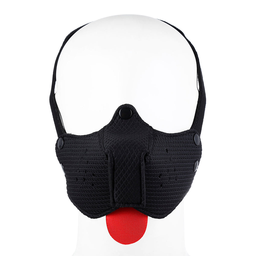 VSC Novelty - Maschera da Cane - Nera