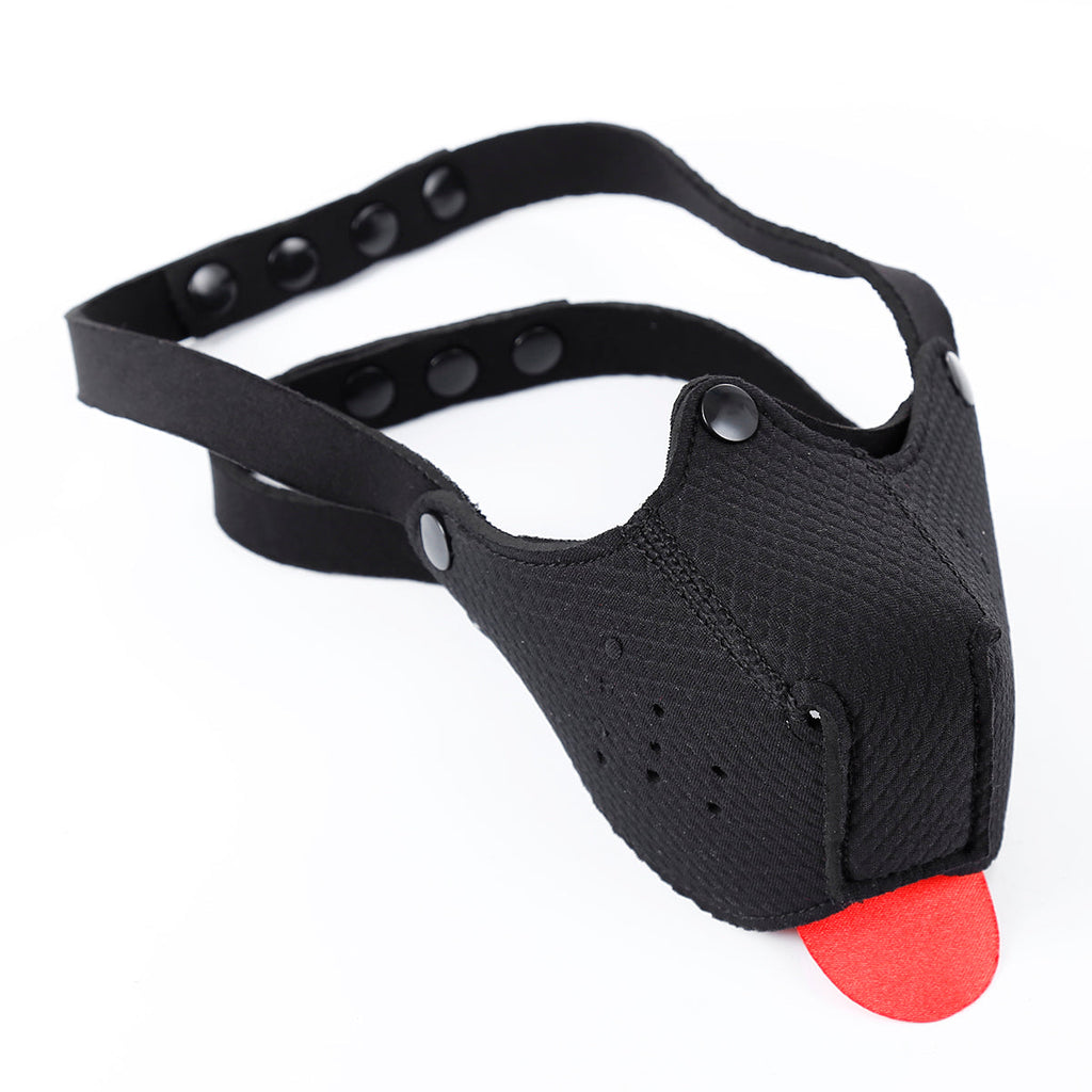 VSC Novelty - Maschera da Cane - Nera