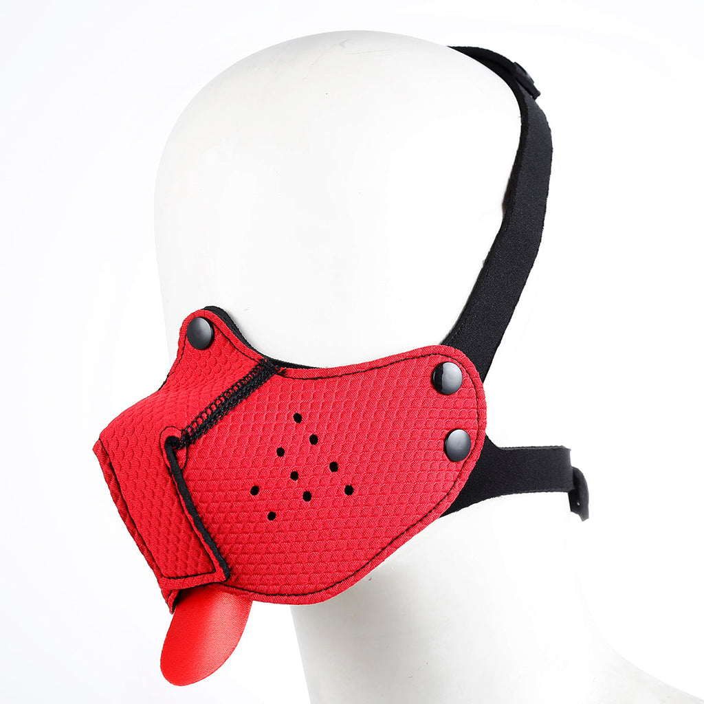 VSC Novelty - Maschera da Cane - Rossa
