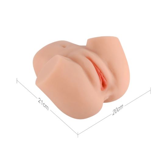 VSC Novelty - Masturbatore Realistico Vagina e Ano Laura - Color Carne