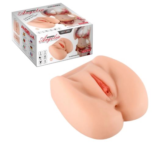 VSC Novelty - Masturbatore Realistico Vagina e Ano Angelica - Color Carne