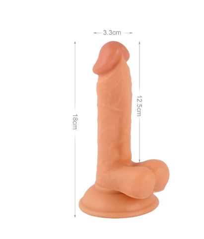 VSC Novelty - Dildo Realistico Mr. Rude - Color Carne - 7.1"