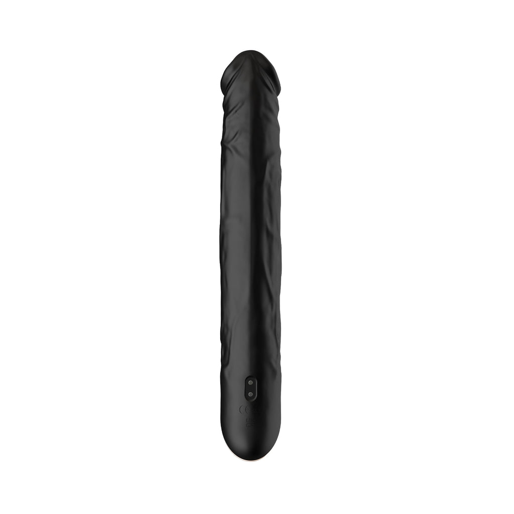 Winyi - Vibratore Realistico Rabbit & Thrusting Soft Touch - Terry II - Nero