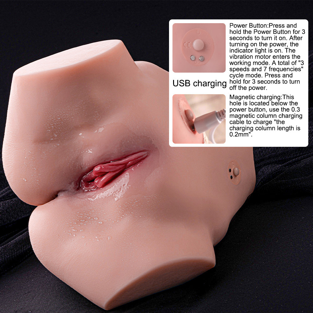 Xise - Tracy - Torso con funzione vibrante