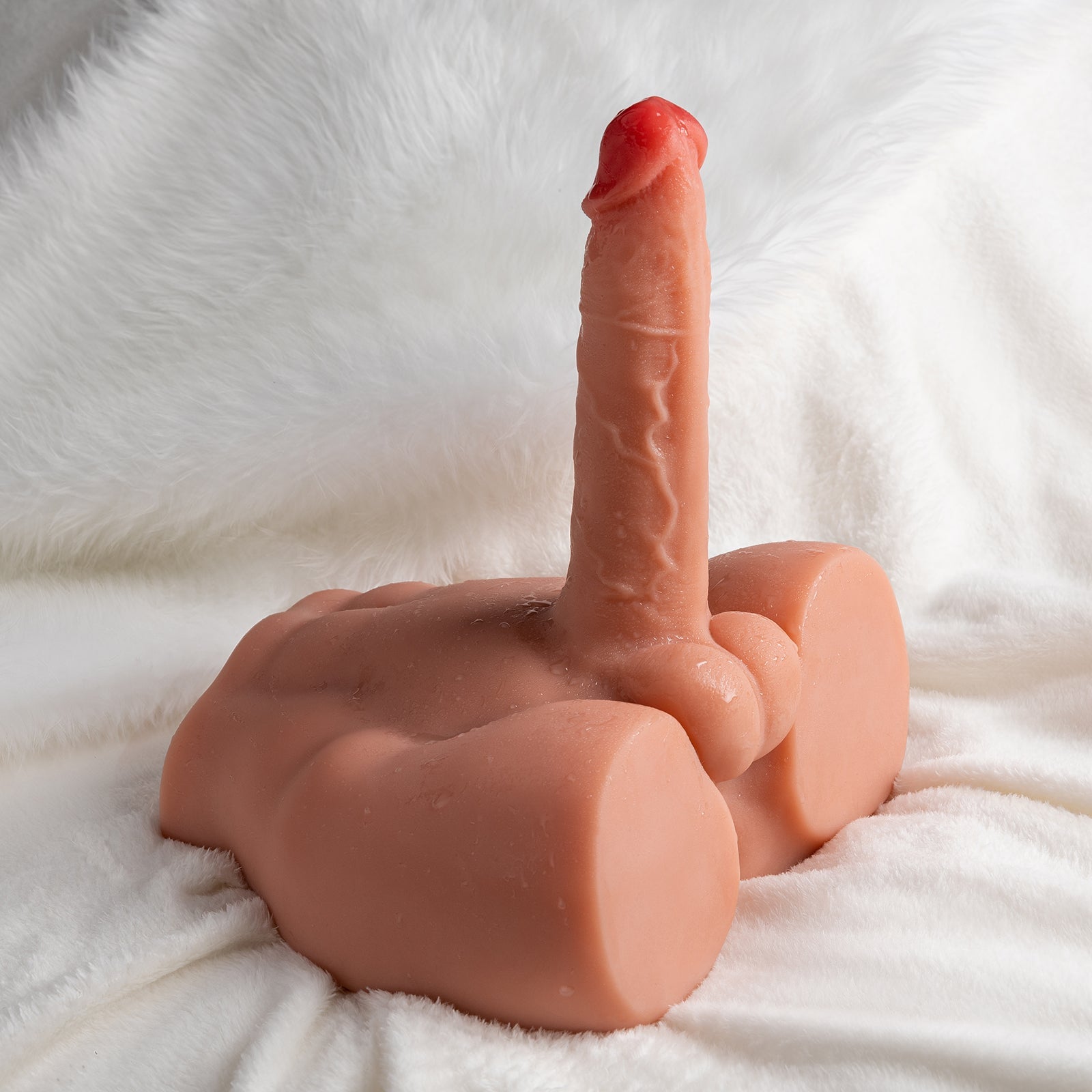 Xise - Peel - Torso con Dildo Thrusting e Vibrante - 6,80"