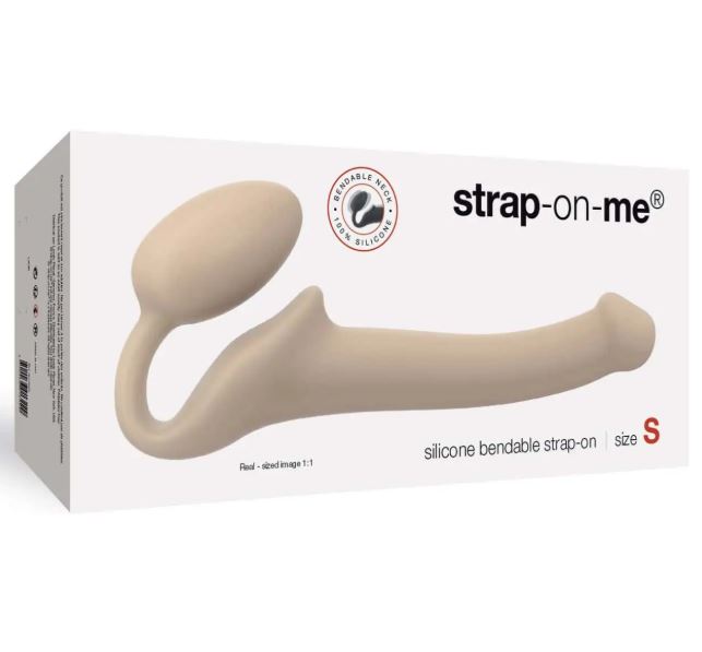 Strap On Me - Strapless flessibile Taglia S - Color Carne