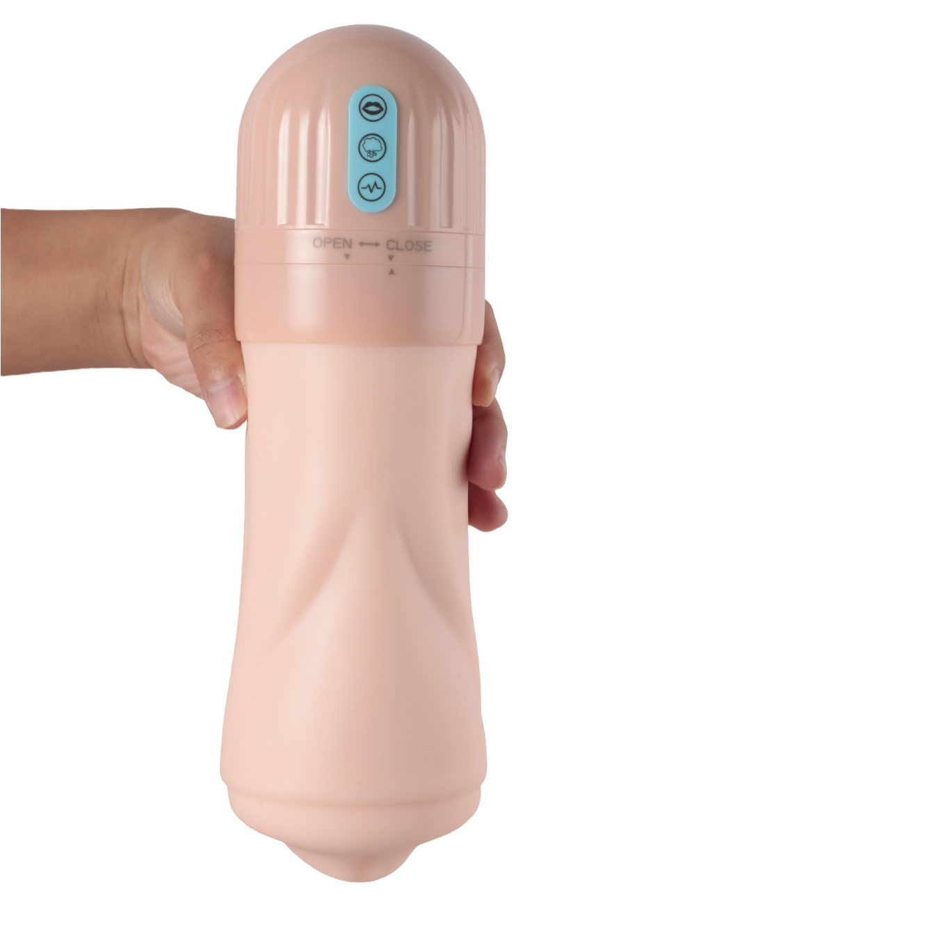 Xise - Suctroker V2 I - Masturbatore Bocca Realistico con Funzione Suzione e Vibrante