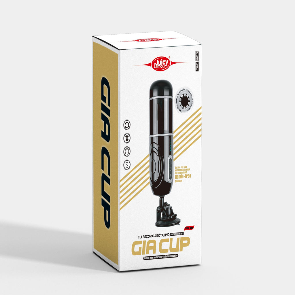 Xise - Masturbatore Neutro con Funzione Thrusting - Rotante e Vibrante con Voce Sexy