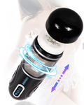 Xise - Masturbatore Neutro con Funzione Thrusting - Rotante e Vibrante con Voce Sexy