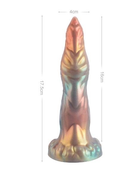 VSC Novelty - Dildo in Silicone Multicolor con Glitter Tentacolo - Ligula
