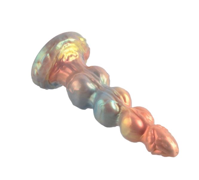 VSC Novelty - Dildo in Silicone Multicolor con Glitter - Dominator