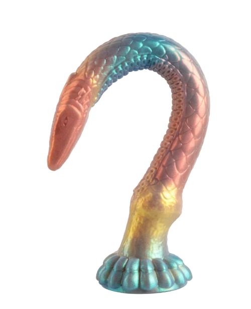 VSC Novelty - Dildo XL in Silicone Multicolor con Glitter - Anaconda