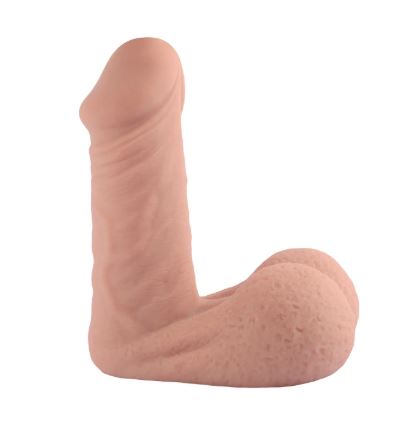 VSC Novelty - Easy Squeezy Packer Dildo in Silicone Morbido - 4,20"