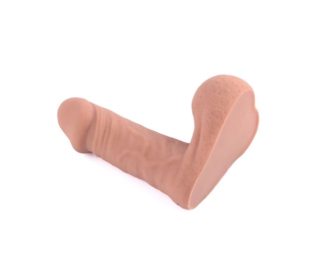 VSC Novelty - Easy Squeezy Packer Dildo in Silicone Morbido - 4,20"