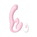 Winyi - Strapless Doppio Vibrante con Telecomando - Marcia