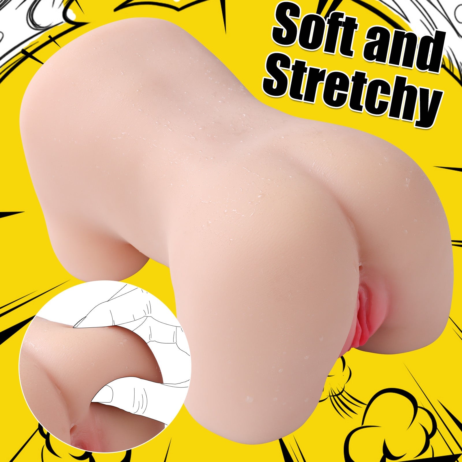 Xise - Renata - Masturbatore Body con Funzione Vibrante e Thrusting
