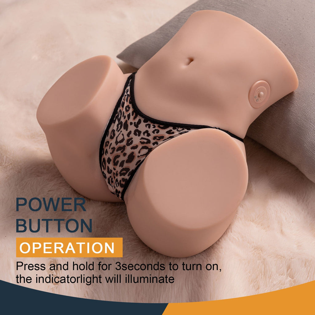 Xise - Sydni - Torso con Funzione Vibrante e Thrusting
