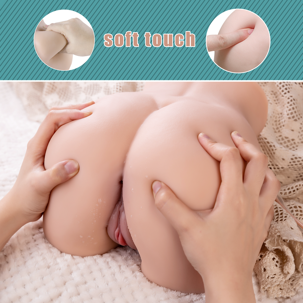Xise - Lona - Torso con Funzione Vibrante e Suzione con Remote Control