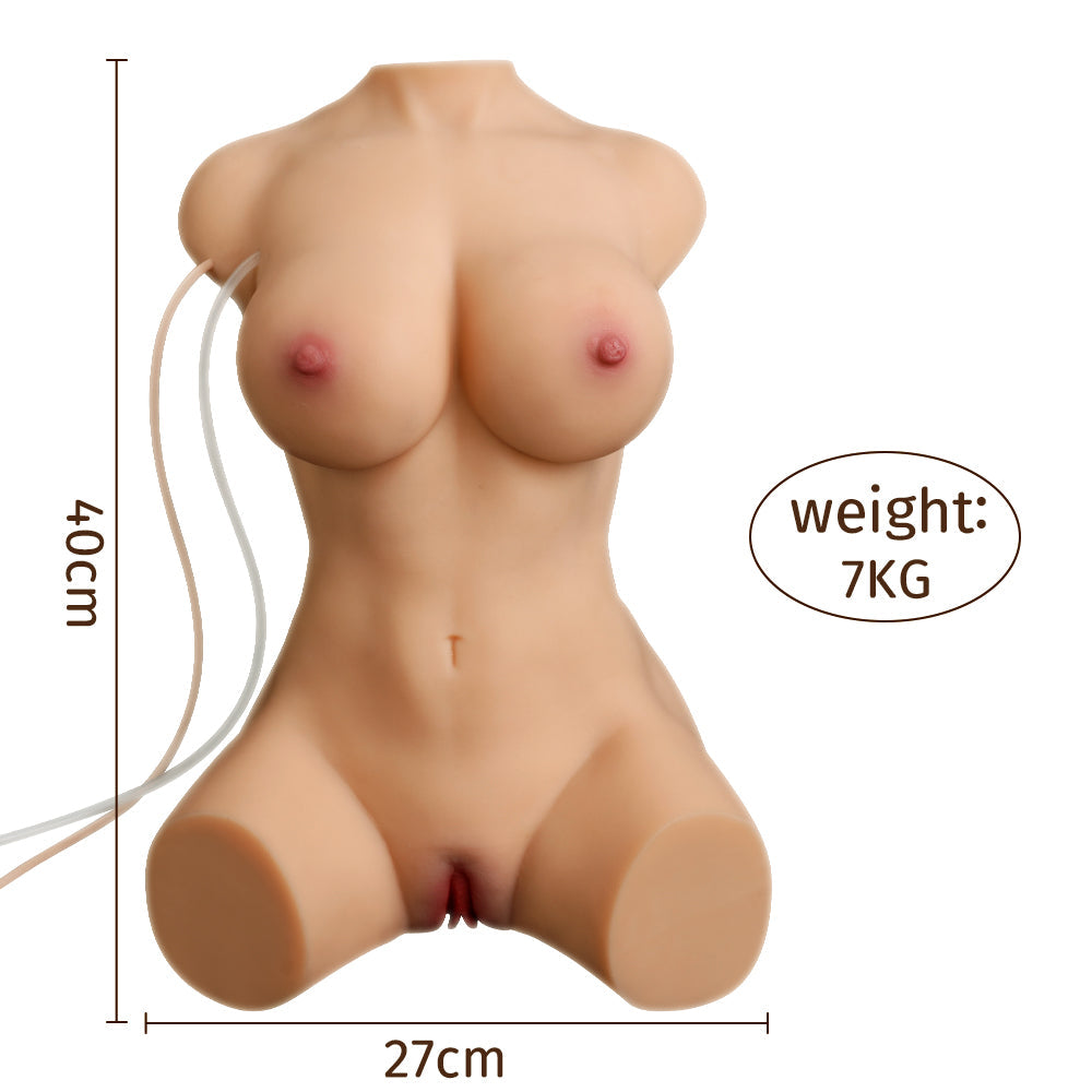 Xise - Merida - Torso Intero con Funzione Vibrante e Suzione con Remote Control