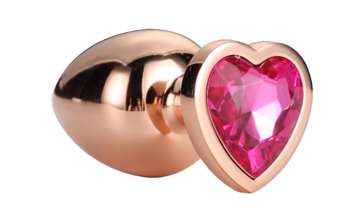 Plug GLEAMING LOVE ORO ROSA MEDIO