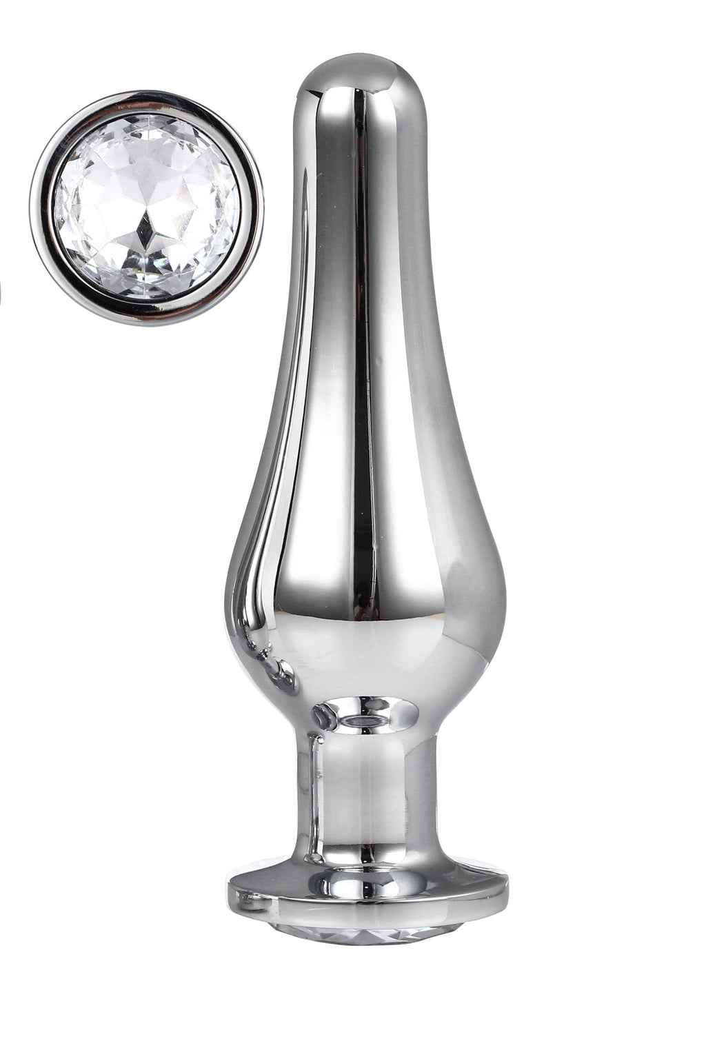 GLEAMING LOVE PLUG ARGENTO PER IL PIACERE L