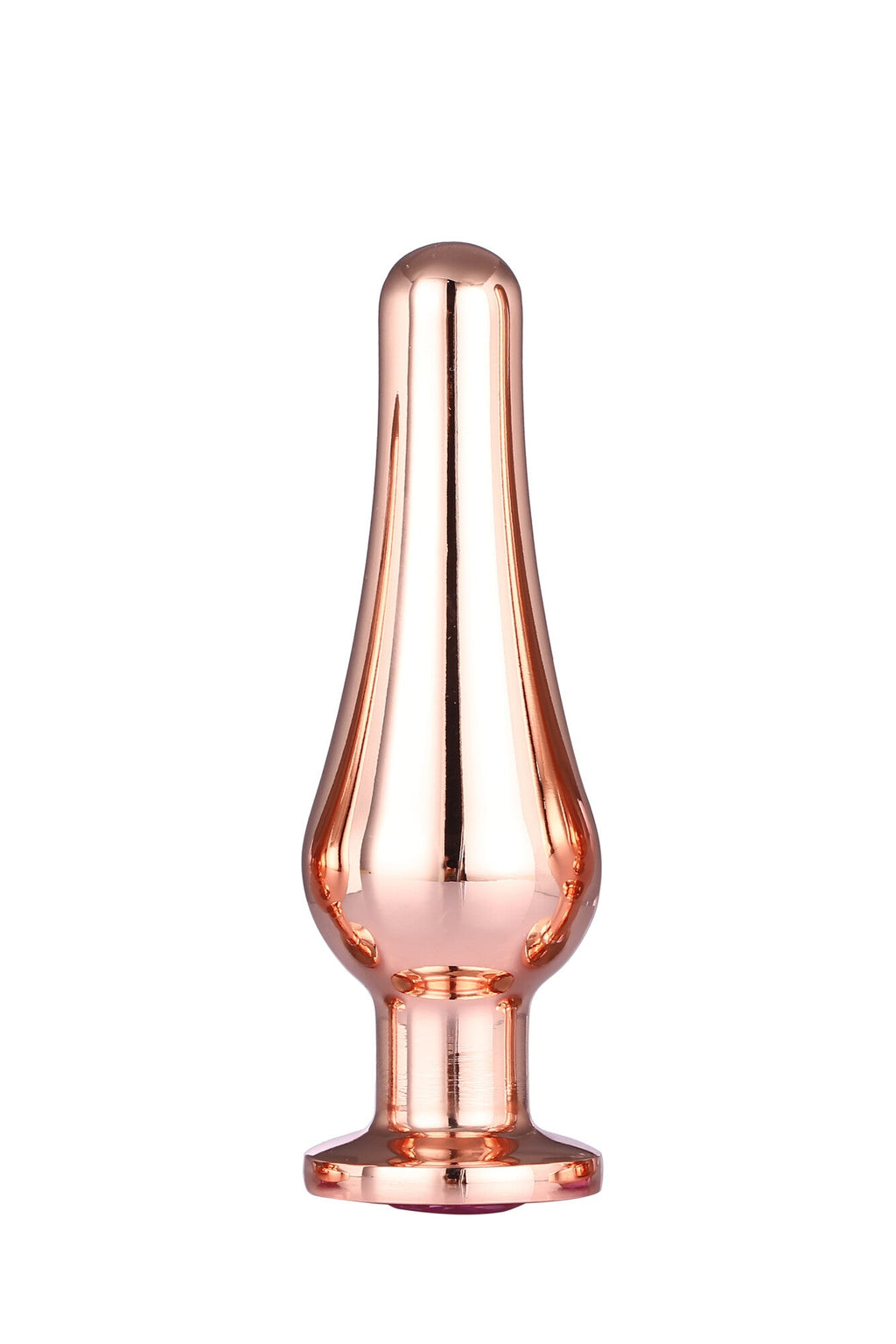Plug del piacere GLEAMING LOVE ORO ROSA M